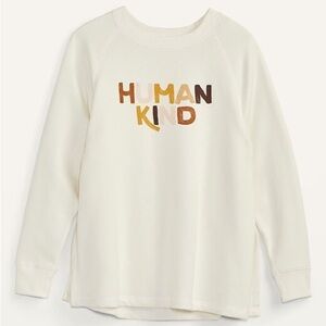 Old Navy maternity sweatshirt “Human Kind” size Medium